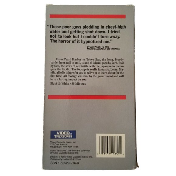 The World In Conflict VHS Lot Of 2World Was II 2 Documentary Movies Black/White - Picture 6 of 7